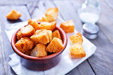 Image showing croutons