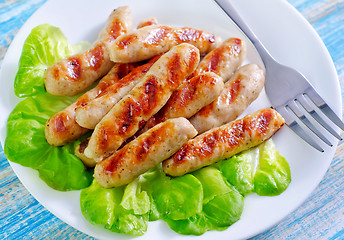 Image showing sausages