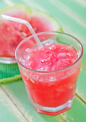 Image showing watermelon juice