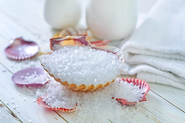 Image showing sea salt