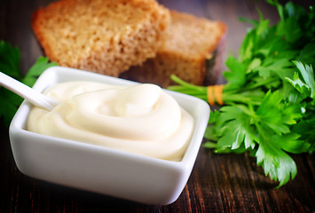 Image showing mayonnaise