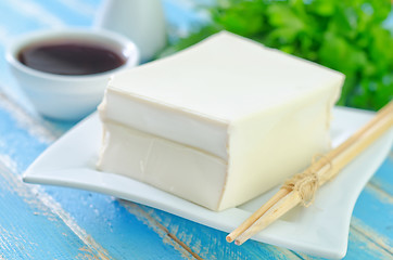 Image showing tofu cheese