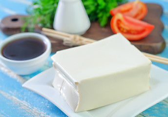 Image showing tofu cheese