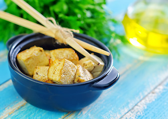 Image showing tofu cheese
