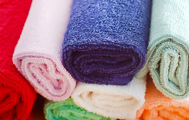 Image showing towels