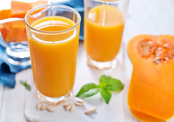 Image showing pumpkin juice