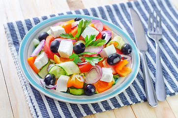 Image showing greek salad