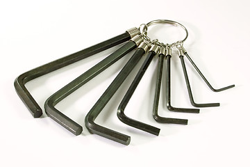 Image showing Allen wrenches