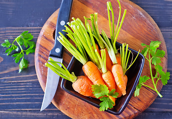 Image showing fresh carrot
