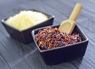 Image showing raw rice