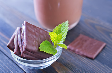 Image showing chocolate and cocoa