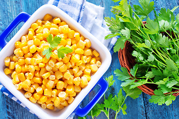 Image showing sweet corn