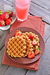 Image showing waffle