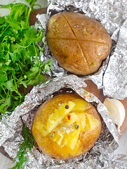 Image showing baked potato