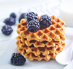 Image showing waffle