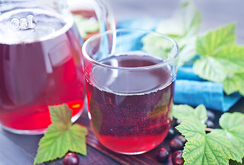 Image showing black currant juice