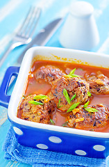 Image showing meat balls