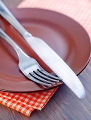 Image showing fork and knife