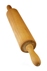 Image showing Isolated rolling pin