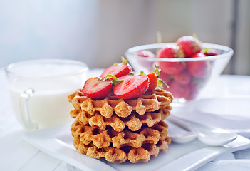 Image showing waffle