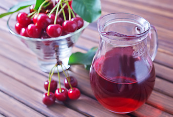 Image showing cherry juice