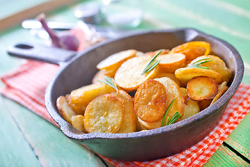 Image showing fried potato