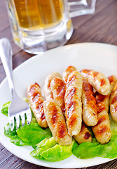 Image showing sausages