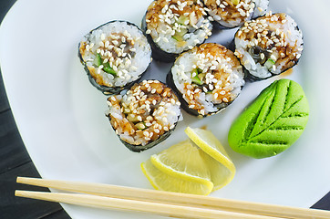 Image showing sushi