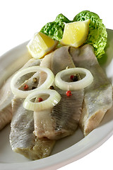 Image showing Marinated herrings