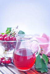 Image showing cherry juice