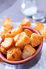 Image showing croutons