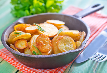 Image showing fried potato