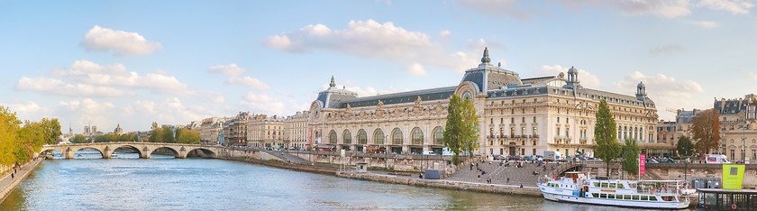 Image showing D\'Orsay museum building in Paris, France