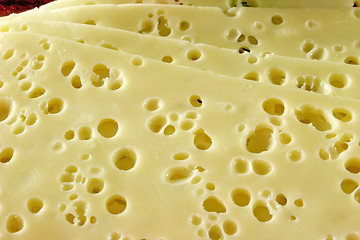 Image showing Slices of Cheese