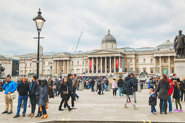 Image showing National Gallery building in London