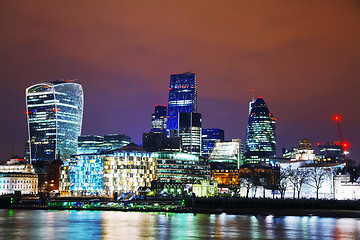 Image showing Financial district of the City of London