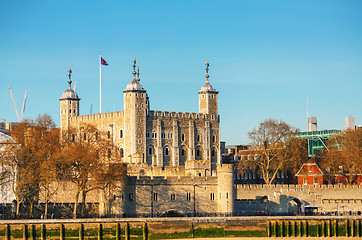 Image showing Tower fortress in London