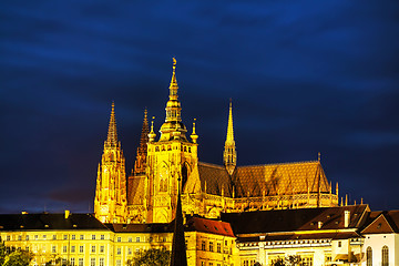 Image showing The Prague castle close up