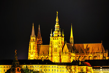 Image showing The Prague castle close up