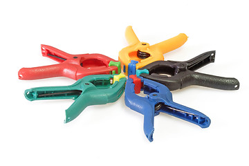 Image showing Spring clamps