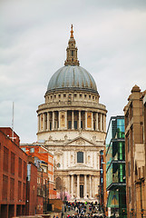 Image showing Saint Paul cathedral in London