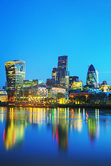 Image showing Financial district of the City of London