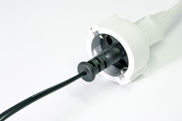 Image showing Two power plugs