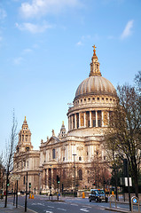 Image showing Saint Paul\'s cathedral in London