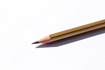 Image showing Macro of pencil