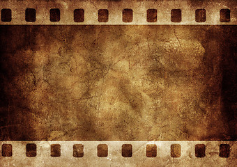 Image showing Grunge background photo frame