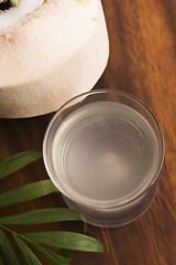 Image showing Coconut and coconut water