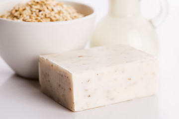 Image showing Oatmeal soap