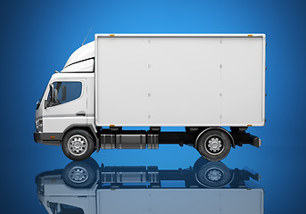 Image showing Delivery truck icon