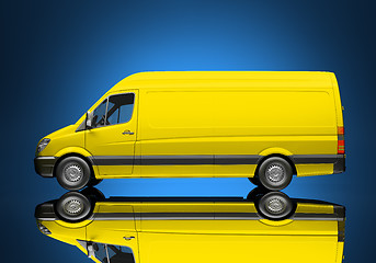 Image showing Delivery truck icon